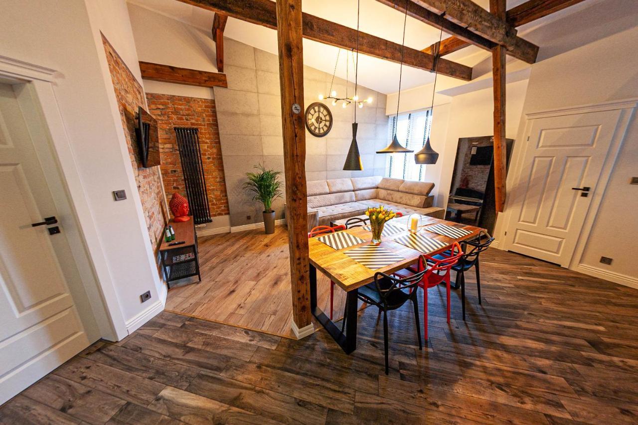 Euro Boho Loft Apartment Gdansk Exterior foto